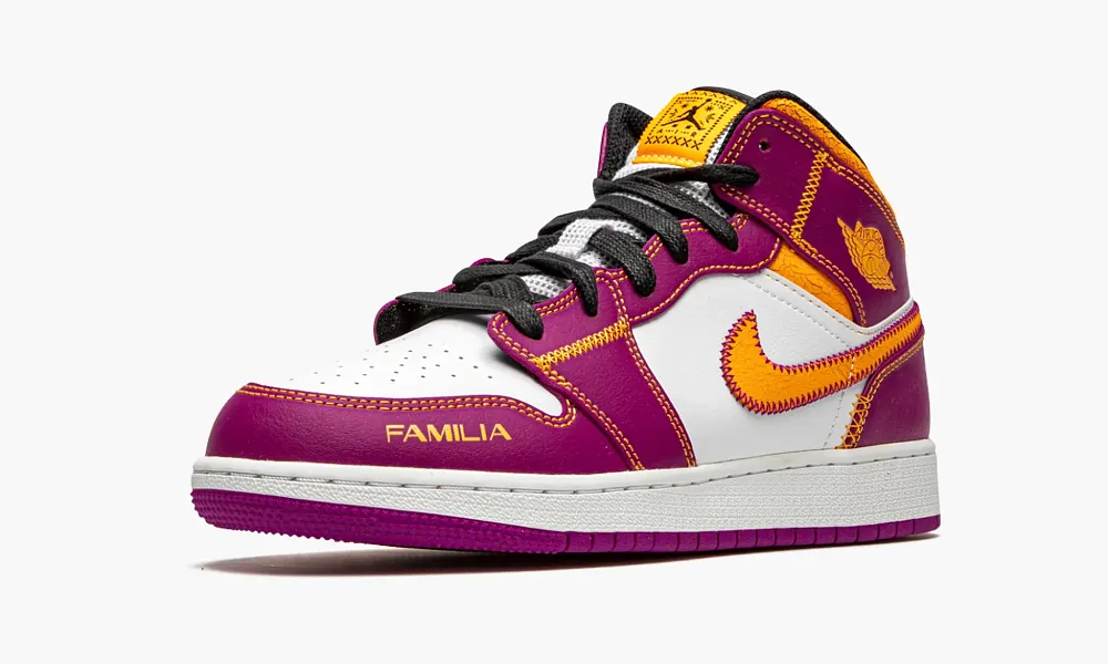 Air Jordan 1 Mid GS Dia De Los Muertos