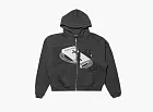 Enfants Riches Déprimés Holy Bible Assemblage Baggy Zip Hoodie Black