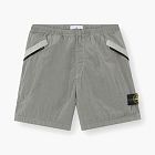 Stone Island Nylon Metal Econyl Shorts Pearl Grey