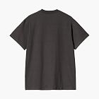 Carhartt WIP Graffiti Logo T-Shirt Charcoal Grey