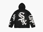 Supreme x Chicago White Sox Zip Up Hooded Sweater Black