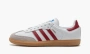 Adidas Samba OG White Burgundy Gum 
