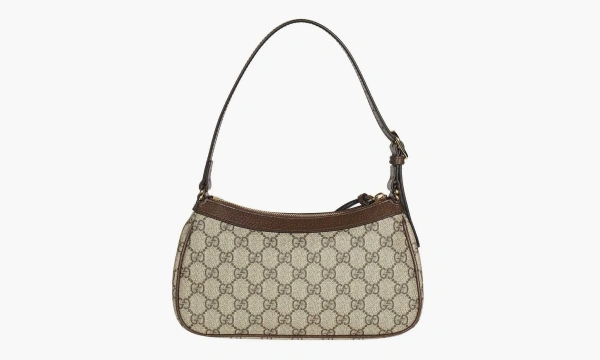 Gucci Ophidia Small Handbag Beige And Ebony Gg Supreme Canvas 