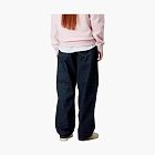 Carhartt WIP Brandon Wide-Leg Jeans Blue Rinsed Denim