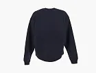 Stone Island Marina Cotton Fleece Crewneck Sweatshirt Navy Blue