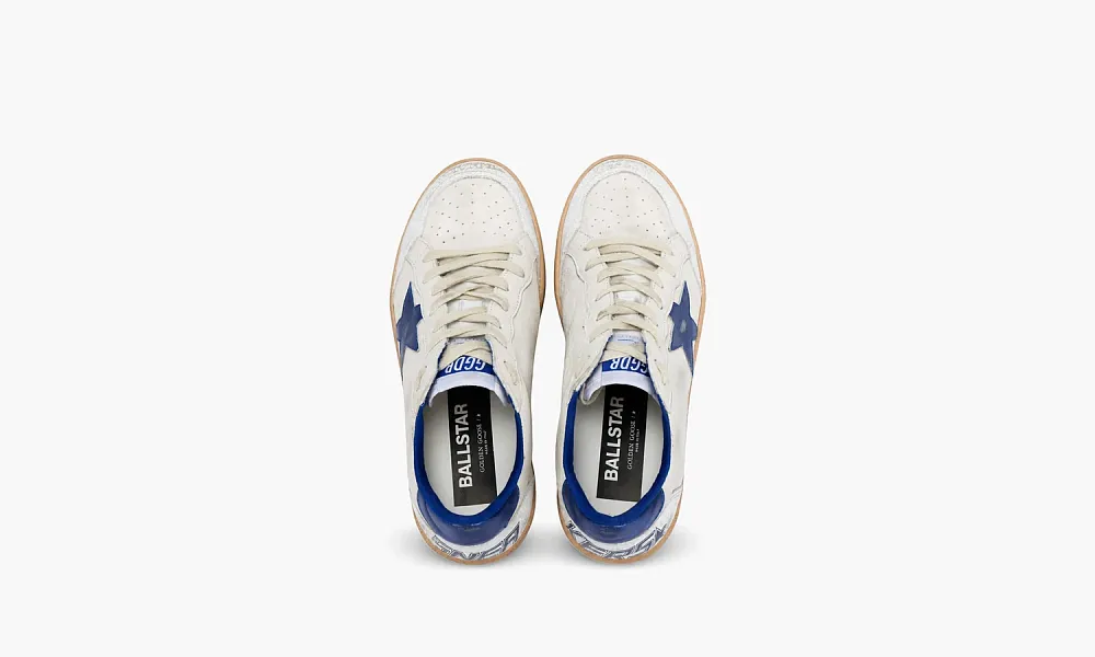 Golden Goose Ball Star White Blue