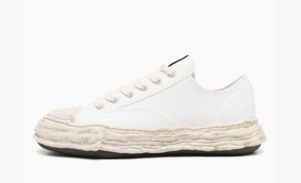 Maison Mihara Yasuhiro Peterson 23 OG Dyed Sole Canvas Low White 