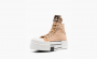 Rick Owens x DRKSHDW DBL DRKSTAR Chuck 70 High "Washed Canvas Pack - Blonde" 