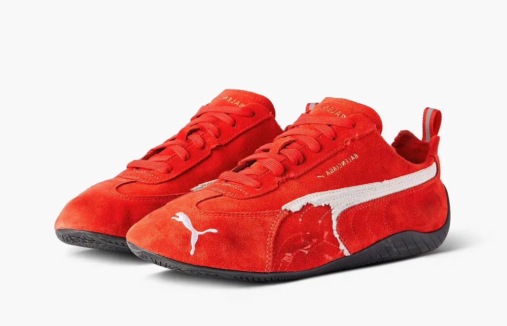 Puma Speedcat Suede x Balenciaga Red/White/Black