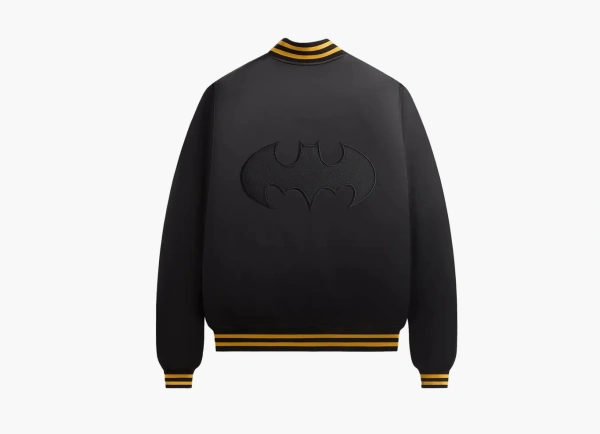 Kith x Batman Satin Bomber Jacket Black 