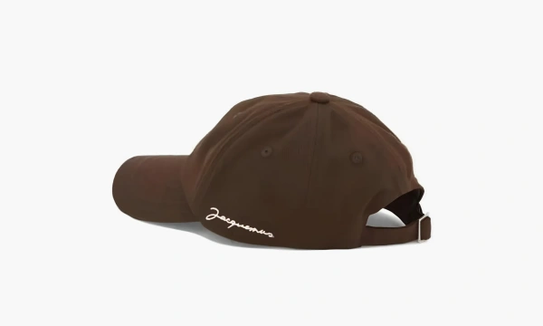 Jacquemus Cap Dark Brown 