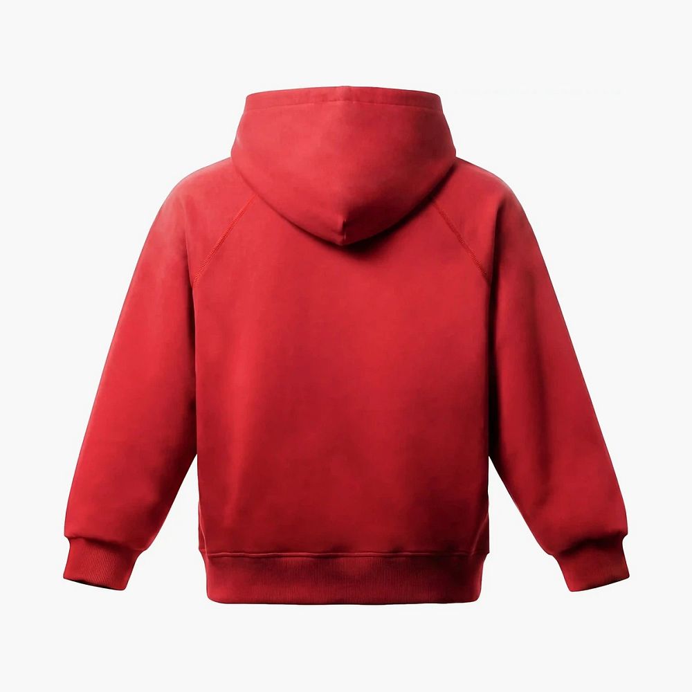 WYSION HOODIE CARMINE RED