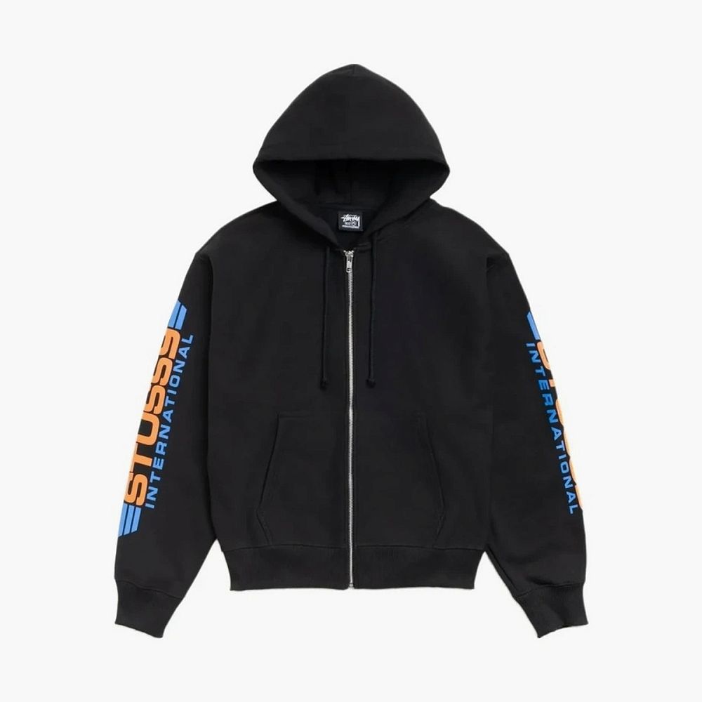 Stussy Blade Zip Hoodie Black