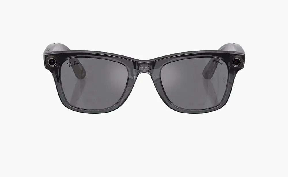 Ray-Ban Meta x Coperni Limited Edition Sunglasses Black / Grey Mirror