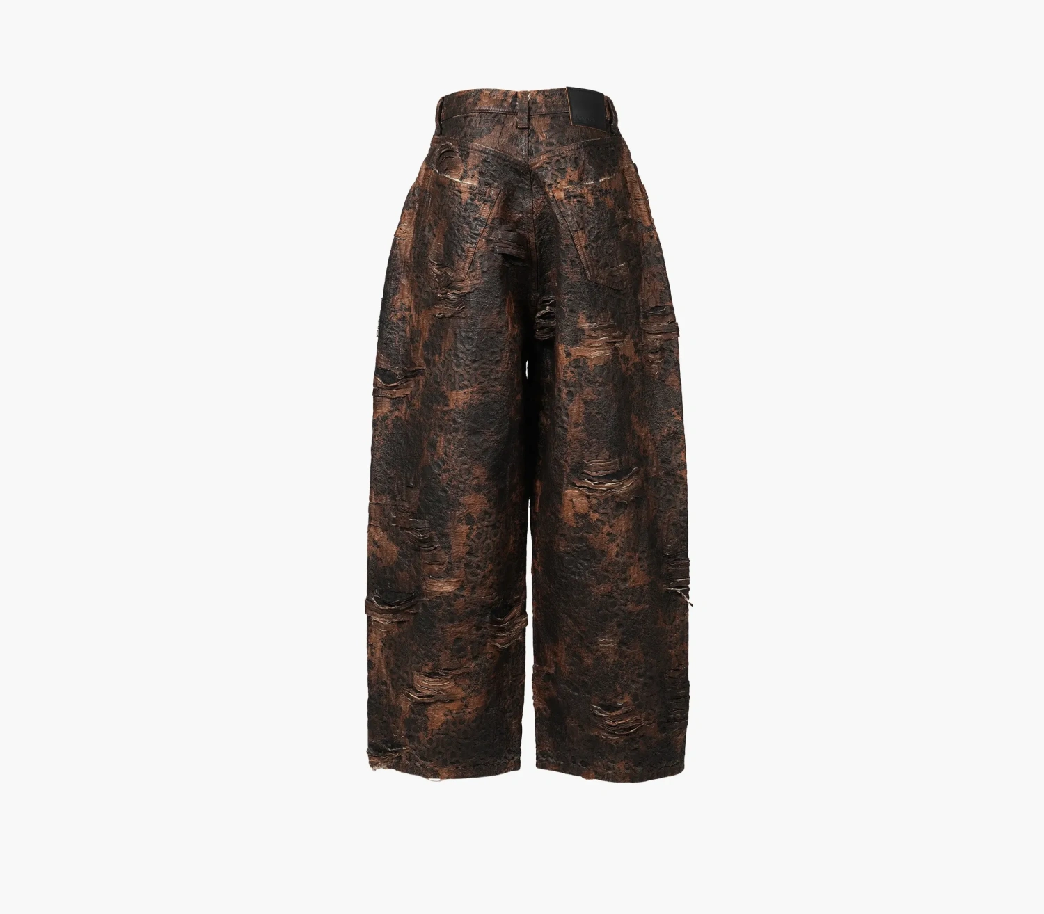 Acne Studios Super Baggy Fit Jeans Brown 