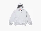 Supreme Frayed Hooded Sweatshirt Ash Grey