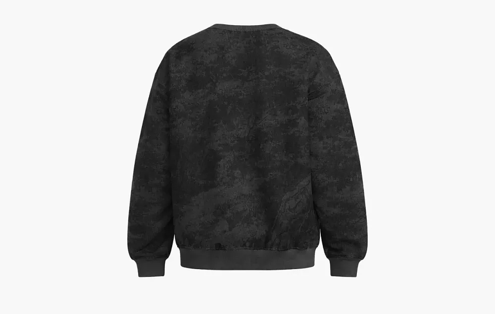 Nike Solo Swoosh Fleece Crewneck Sweatshirt Gray
