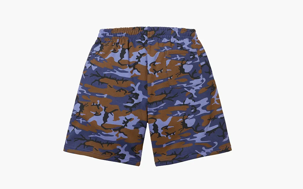 Supreme Small Box Sweatshort  Blue Camo