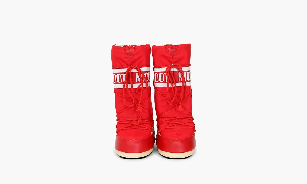 Moon Boot Icon Nylon Red