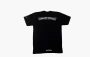 Chrome Hearts Scroll Logo T-Shirt Black 