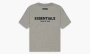 Essentials T-shirt Ss22 Dark Oatmeal 