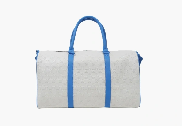 Jordan Monogram Travel Duffel Bag White/Blue 