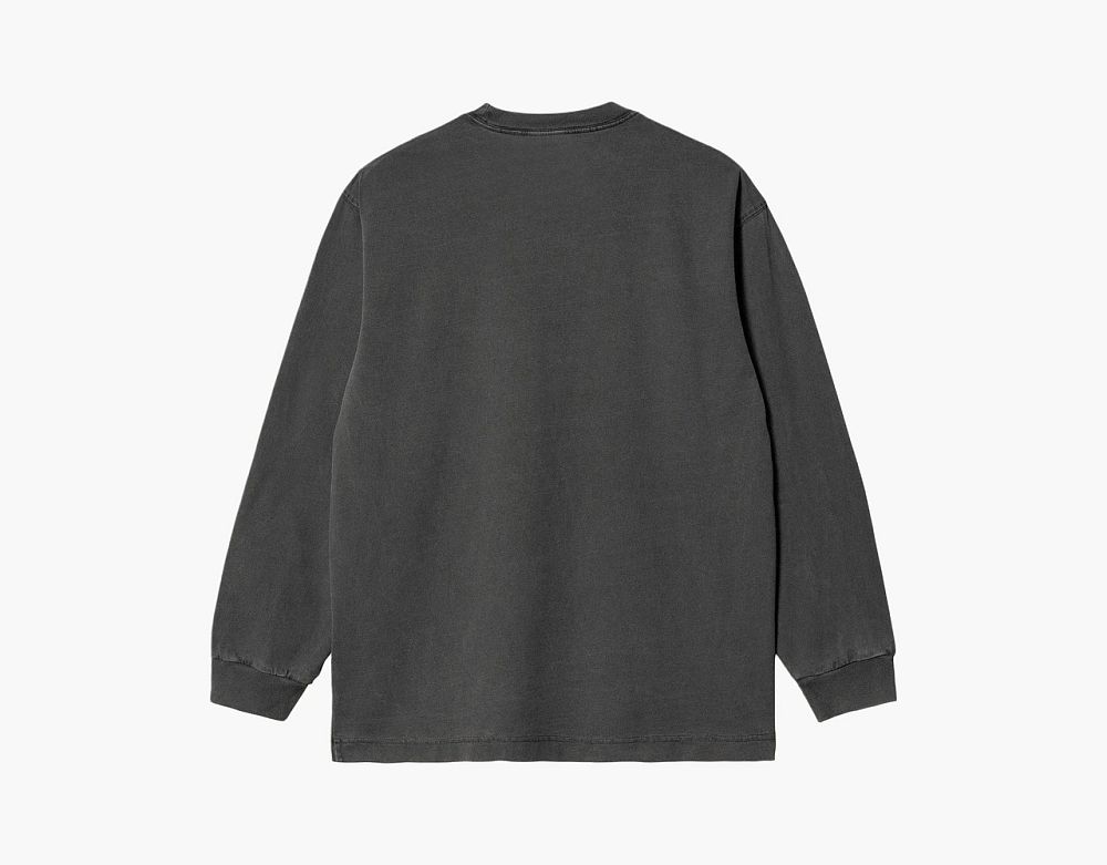 Carhartt WIP Vista Long-Sleeve T-Shirt Charcoal Grey