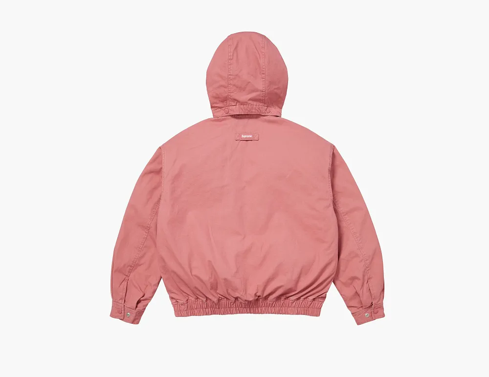 Supreme Hooded Utility Jacket Pink
