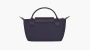 Longchamp Le Pliage Green Pouch Bilberry - Canvas 