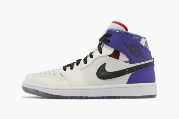 Air Jordan 1 Mid SE Valentine's Day Flowers 