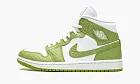 Air Jordan 1 Mid WMNS Green Python