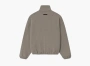 Fear of God Essentials Modern Fleece Track Jacket With Piping Homestead Heather 