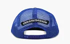 Chrome Hearts Eyechart Trucker Hat Blue