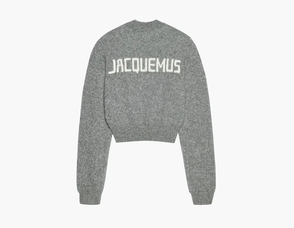 Jacquemus La Maille Sweater Grey