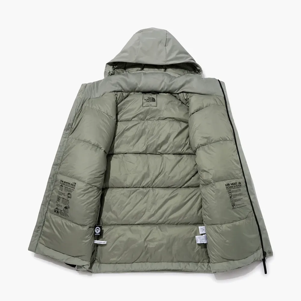 The North Face White Label Air Heat Down Jacket Green
