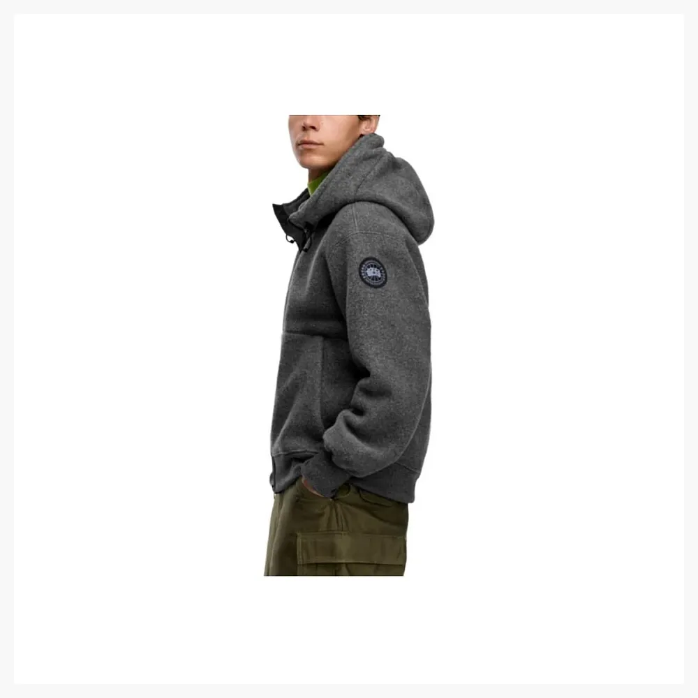 Canada Goose Chilliwack Fleece Bomber Black Label Quarry Grey