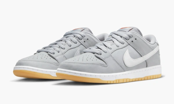 Nike SB Dunk Low Pro Iso Orange Label Wolf Grey Gum 