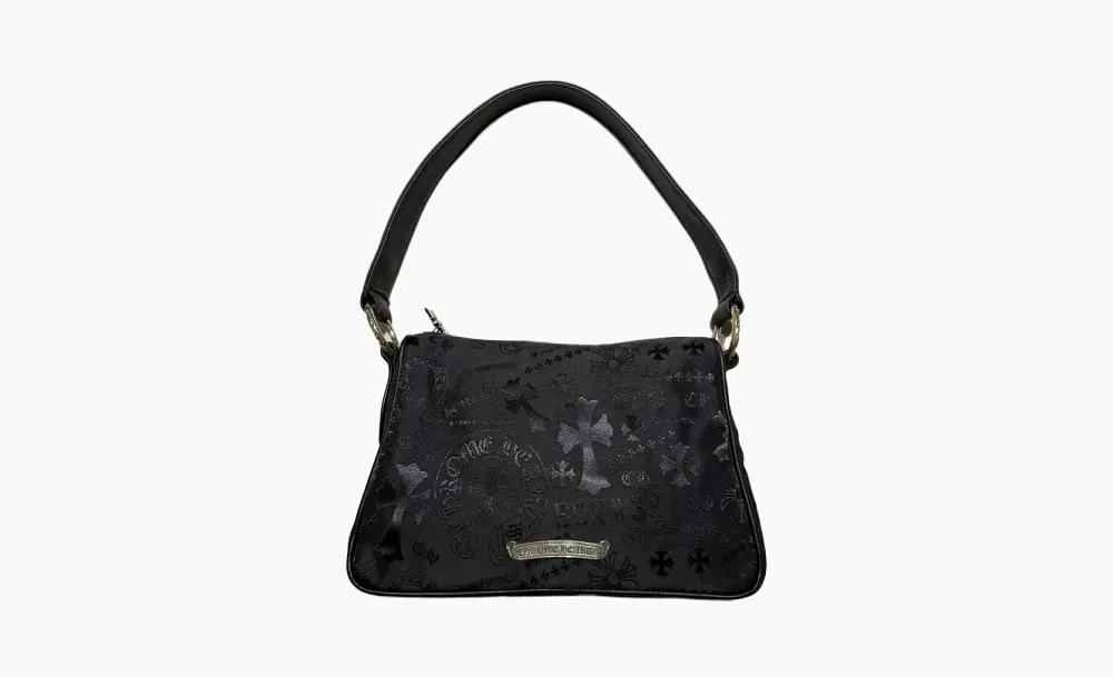 Chrome Hearts Silver Dagger Tonal Monogram Black