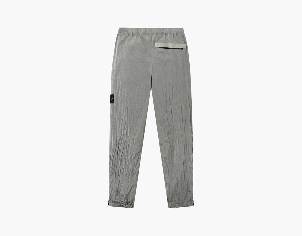 Stone Island Nylon Metal Econyl Trousers Pearl Grey