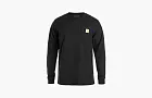 Carhartt Pocket Long-Sleeve T-Shirt Black