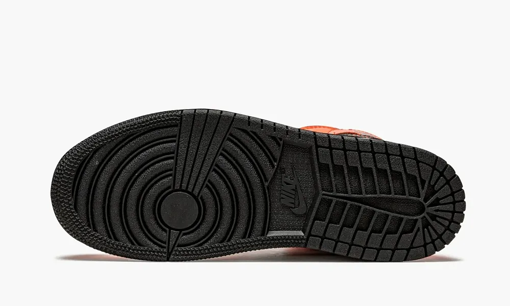 Air Jordan 1 Mid SE PS Turf Orange Kids
