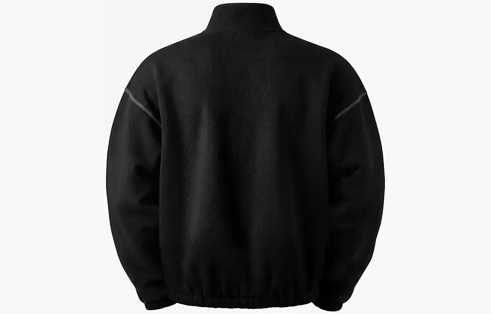 WYSION ZIP SWEATSHIRT ONYX BLACK