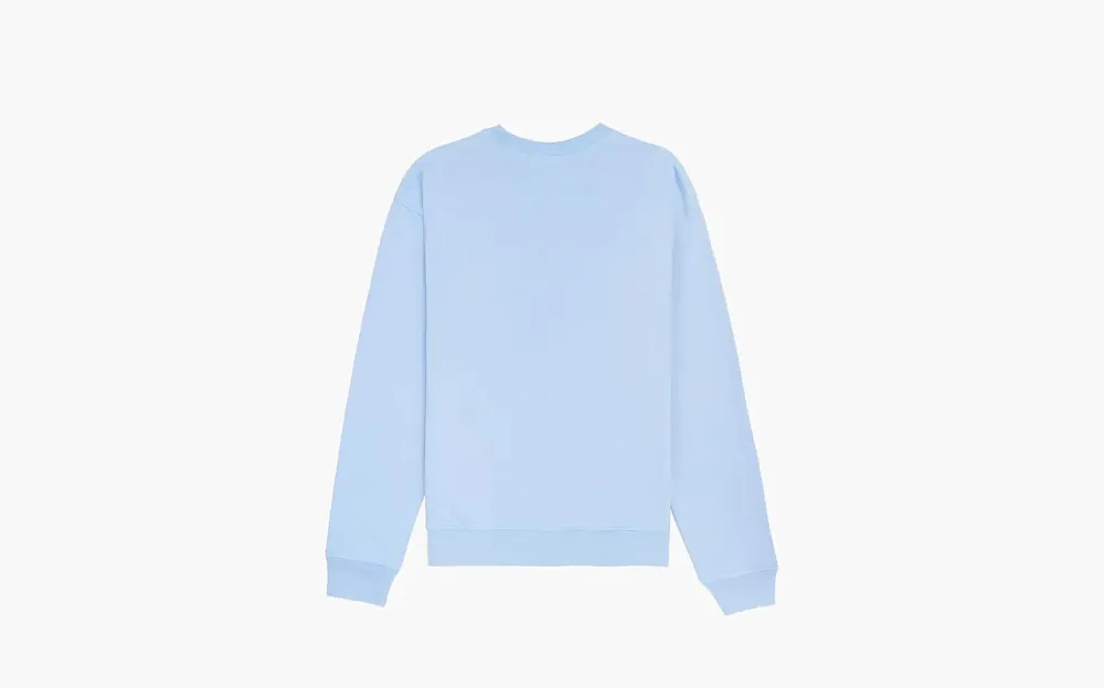 Sporty & Rich Wellness Cotton Sweatshirt Blue
