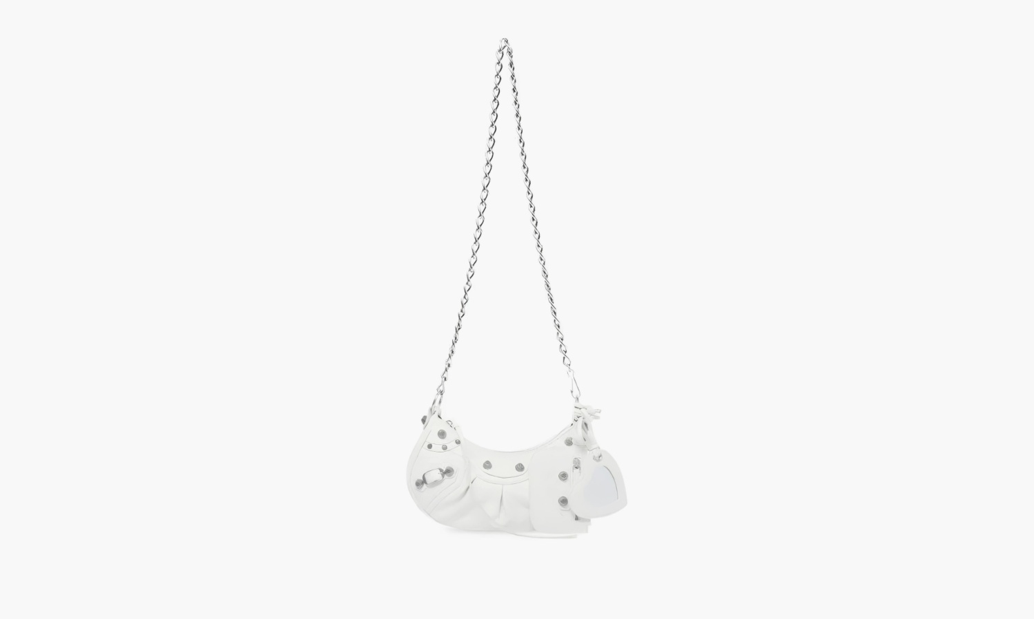 Le Cagole Shoulder Bag "White" 