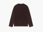 Stussy 2 Tone Cotton Mesh Crew  "Black" 