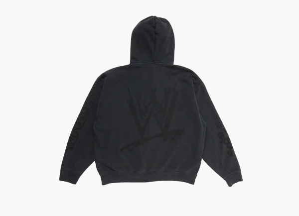 Cactus Jack by Travis Scott x WWE Double Cactus Jack Full-Zip Hoodie Mick Foley Black 