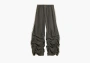 Adidas Originals x Avavav Pleated Track Ruched Pants Carbon 