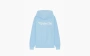 Sporty & Rich 94 Racquet Club Unisex Hoodie Blauw Light Blue 