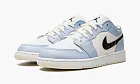Air Jordan 1 Low GS Ice Blue Black