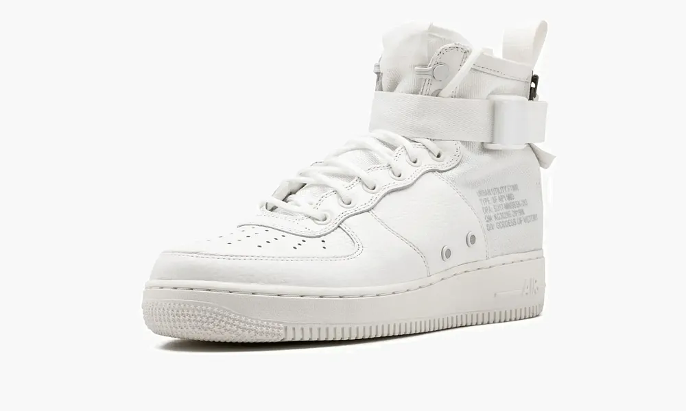 SF AF 1 MID Triple Ivory
